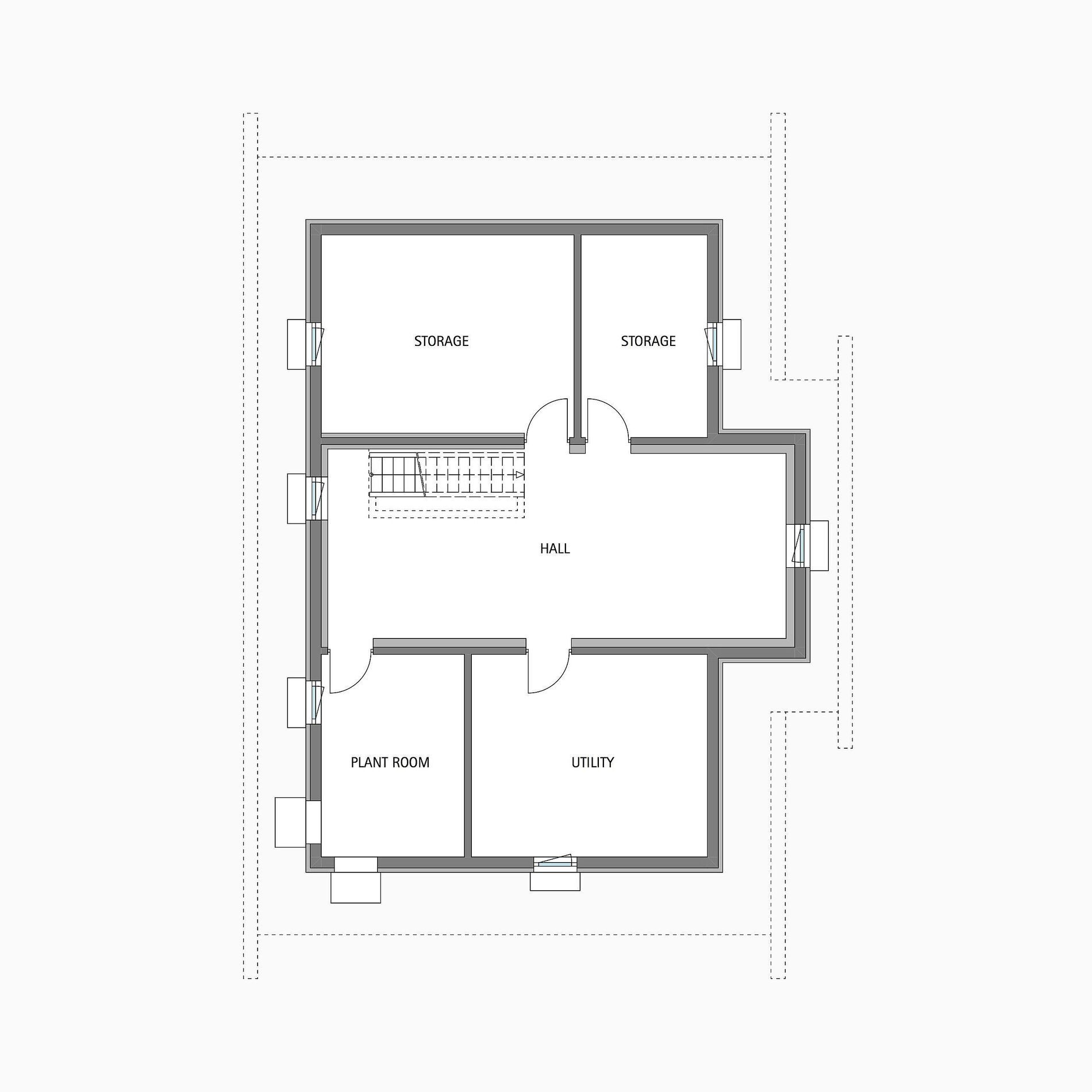 Details des Interieurs eines gemütlichen Familienhauses im modernen Stil