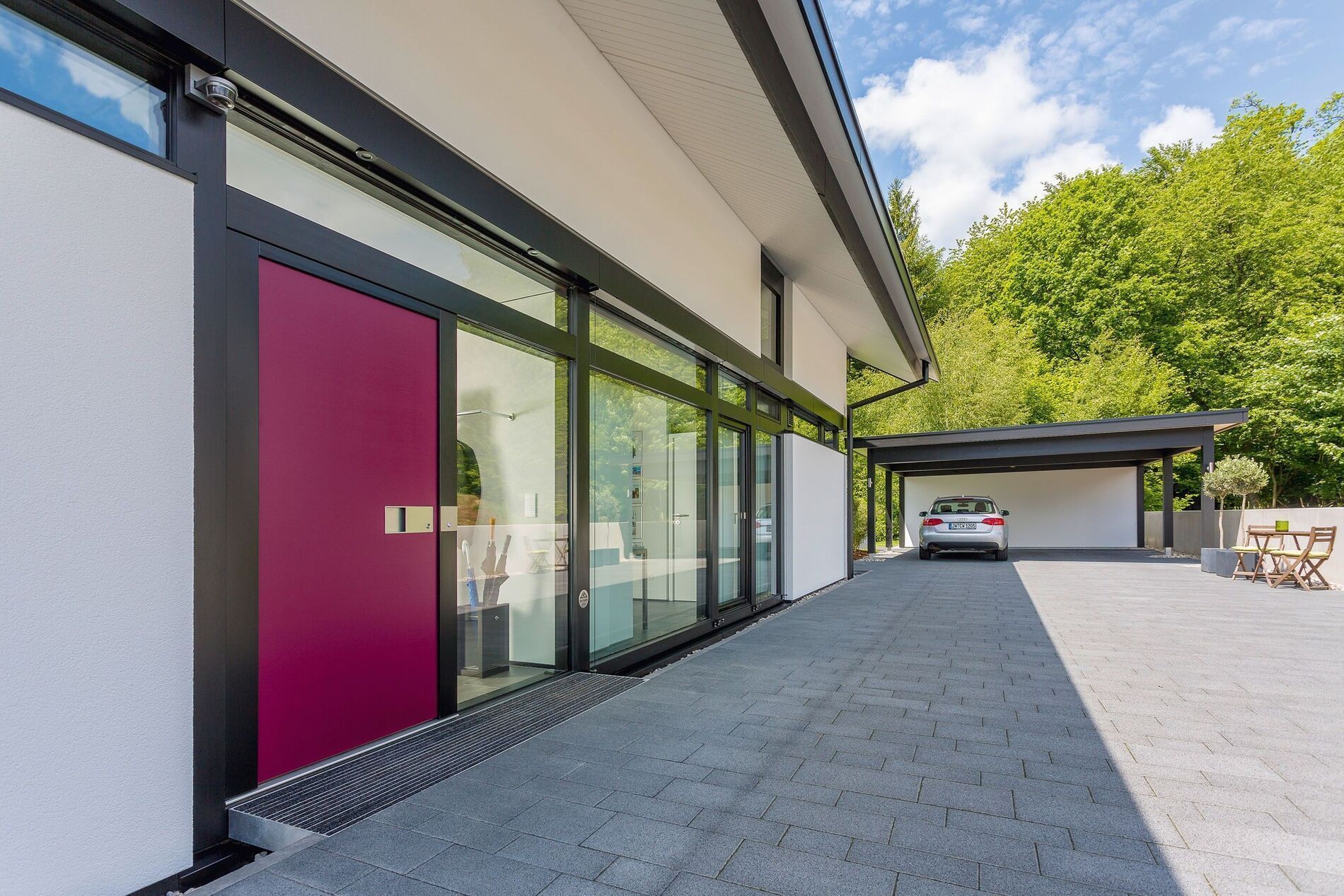 Gemütliches Architektenhaus in stilvollem Design mit Parkplatz
