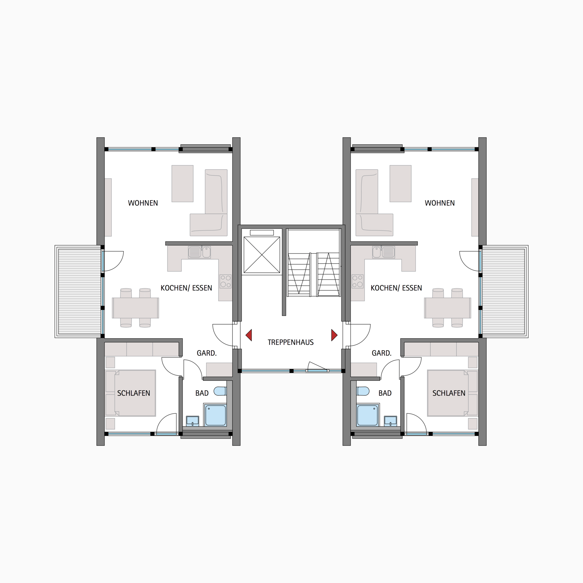 HUF Fachwerkhaus Grundriss Obergeschoss Objektbau HUF Fachwerkhaus Grundriss Obergeschoss Objektbau
