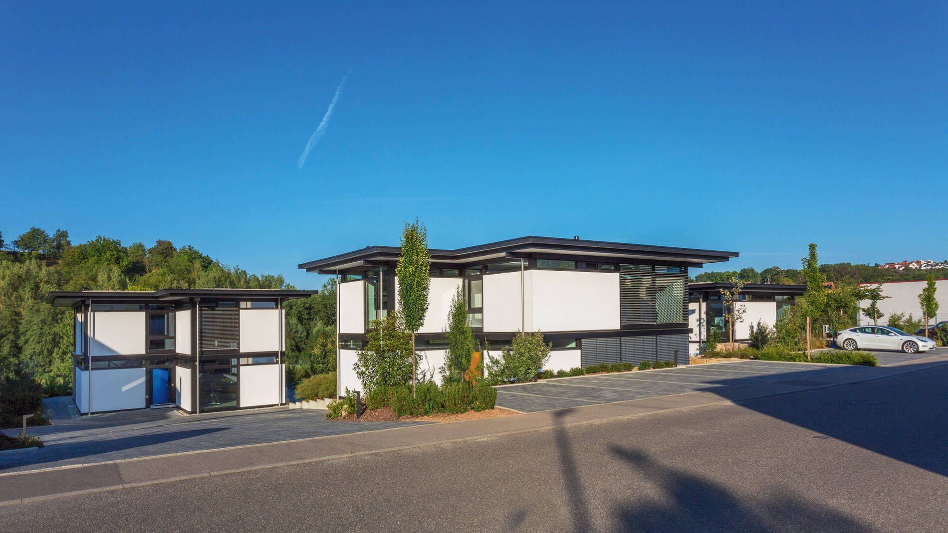 Architektenhaus in einer ruhigen Umgebung mit modernem Design