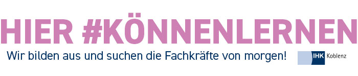 Wir bilden aus – Fachkräfte von morgen Hier können lernen: Ausbildung und Rekrutierung von Fachkräften