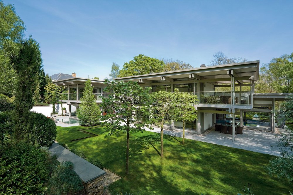 Exklusives Lebensumfeld mit hochwertiger Architektur und Materialien